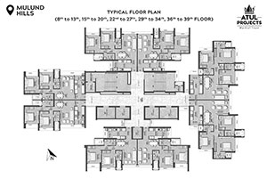Atul Mulund Hills Typical Floor Plan